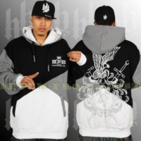 Pánska mikina s kapucňou HOODBOYZ BLACK